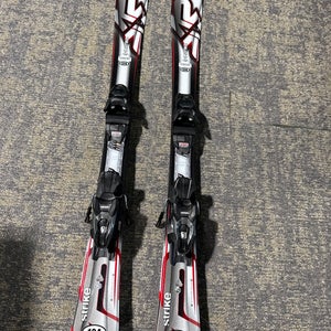 K2 Strike 124 cm Skis With Marker M2 10 Quikclik GW Bindings (Used)