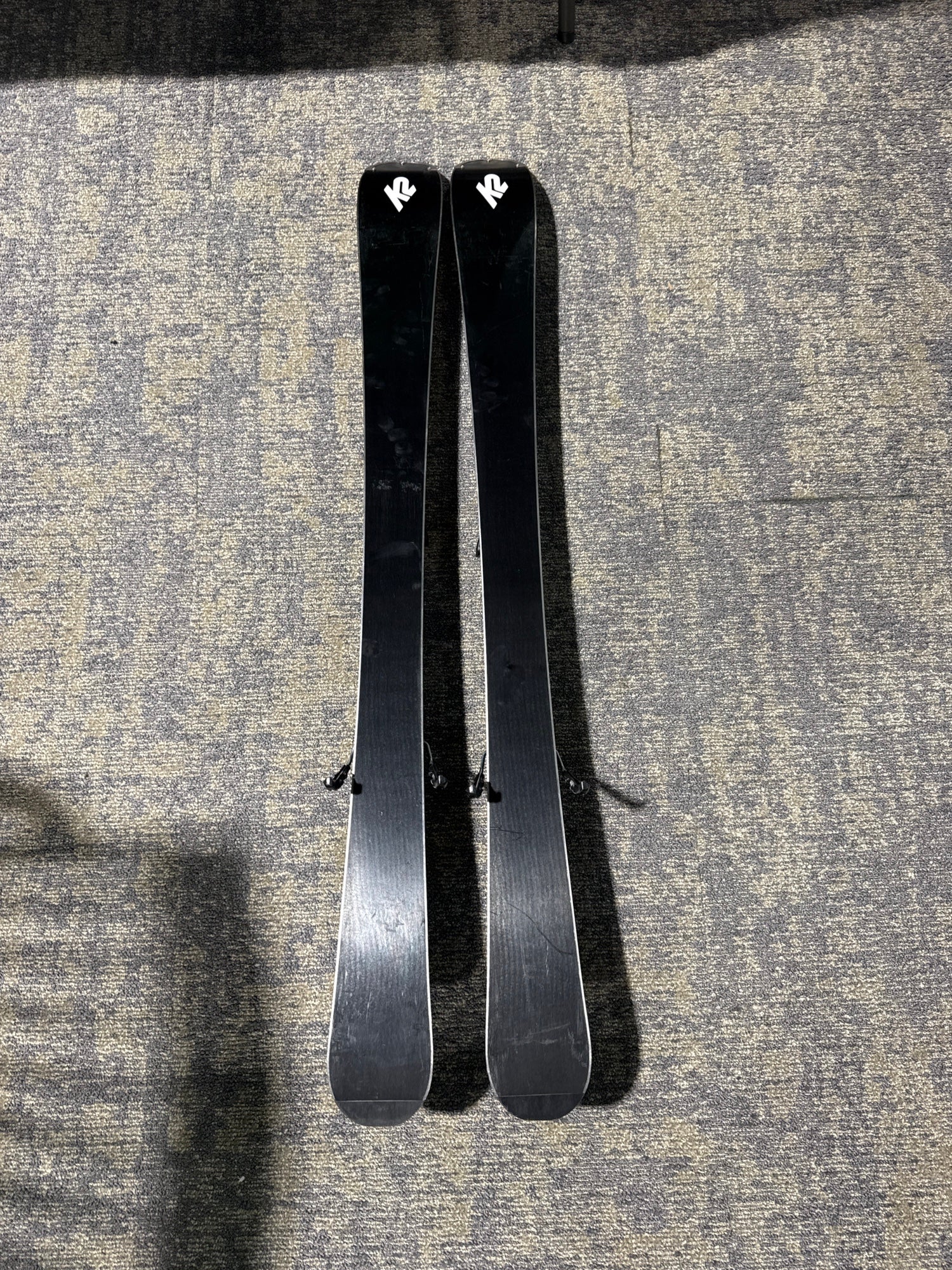 K2 Strike 124 cm Skis With Marker M2 10 Quikclik GW Bindings (Used