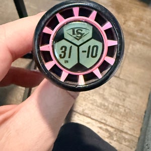 2026 Louisville Slugger Supra Composite USSSA Certified Bat (-10) 21 oz 31" (Used)