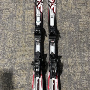 K2 Strike 124 cm Skis With Marker M2 10 Quikclik GW Bindings (Used)
