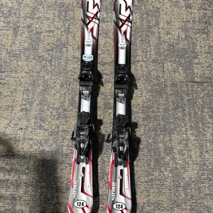 K2 Strike 124 cm Skis With Marker M2 10 Quikclik GW Bindings (Used)