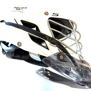 Used Cascade S Lacrosse Helmet White One Size 11860-S000299782