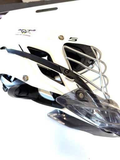 Used Cascade S Lacrosse Helmet White One Size 11860-S000299782