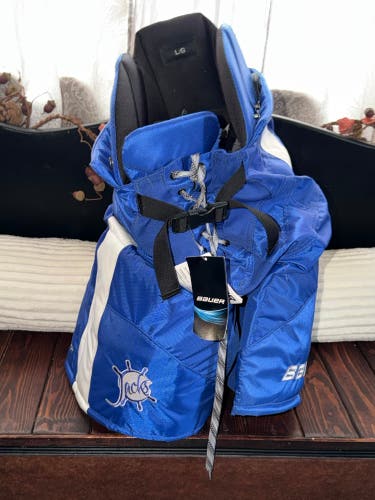 Bauer Nexus Skipjacks Hockey Club York PA Ice Pants Brand New Mens Large Senior.