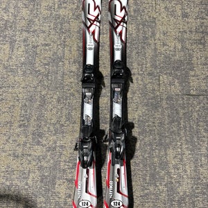 K2 Strike 124 cm Skis With Marker M2 10 Quikclik GW Bindings (Used)