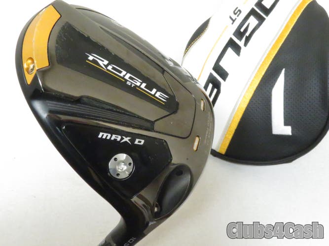 Callaway Rogue ST MAX D Driver 10.5 Fujikura Ventus Blue 5 Regular +Cover