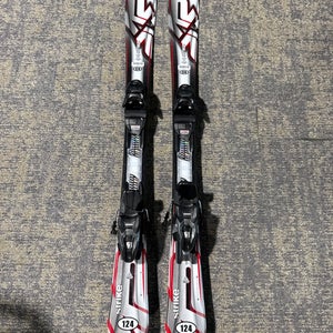 K2 Strike 124 cm Skis With Marker M2 10 Quikclik GW Bindings (Used)