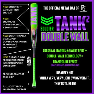 2026 Tank Composite USSSA Certified Bat (-8) 23 oz 31" (New)