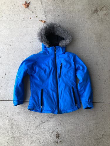 Blue Women's Size 8 Obermeyer Jacket (Used)