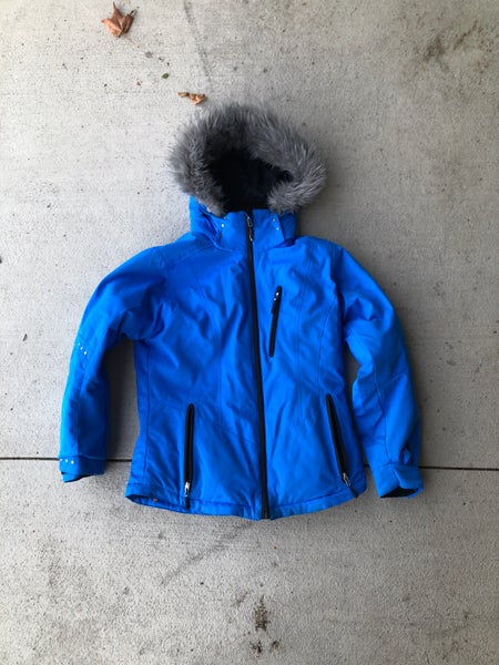 Blue Women's Size 8 Obermeyer Jacket (Used)