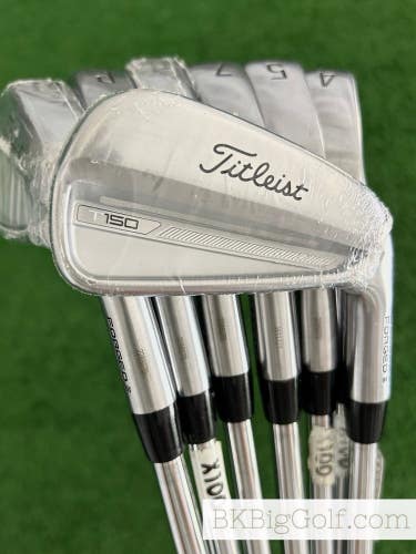NEW / Mint Titleist T150 23 Forged Iron Set 4-P / Dynamic Gold X100 Extra Stiff