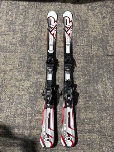 K2 Strike 136 cm Skis With Marker M2 10 Quikclik GW Bindings (Used)