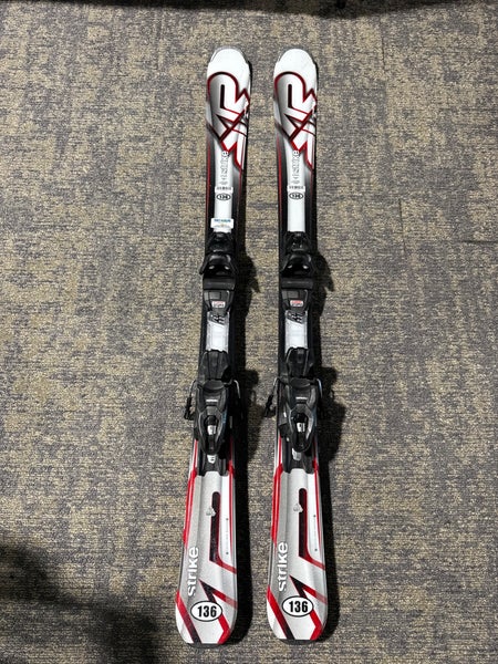 K2 Strike 136 cm Skis With Marker M2 10 Quikclik GW Bindings (Used)