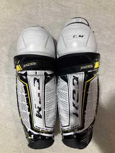 12" CCM Super Tacks AS1 Shin Pads