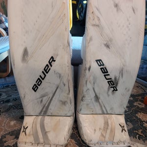 (Used) Large (35+1) Bauer Vapor 2X Pro Goalie Leg Pads