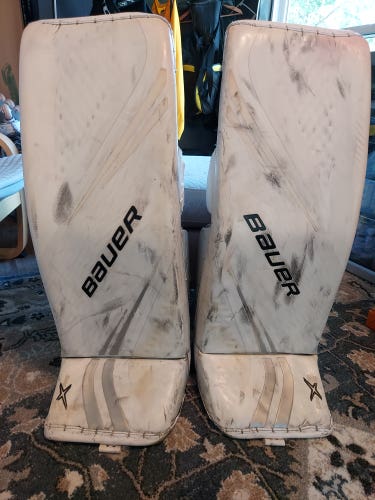 (Used) Large (35+1) Bauer Vapor 2X Pro Goalie Leg Pads