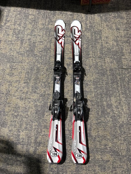 K2 Strike 136 cm Skis With Marker M2 10 Quikclik GW Bindings (Used)