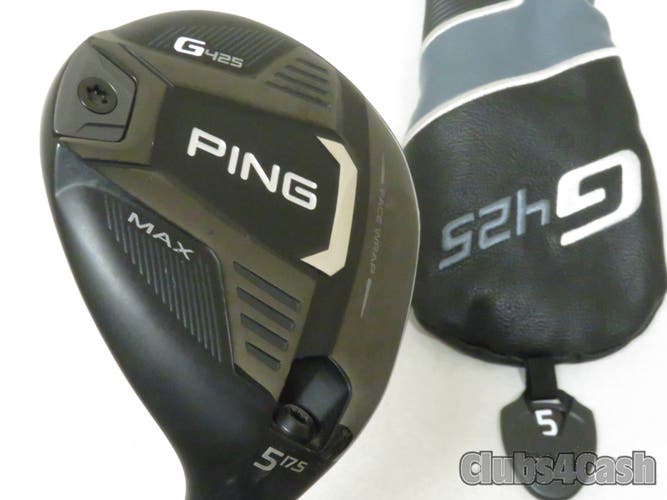 PING G425 MAX Fairway 17.5  5 Wood Alta CB 65 Slate Stiff Flex +Cover  MINT