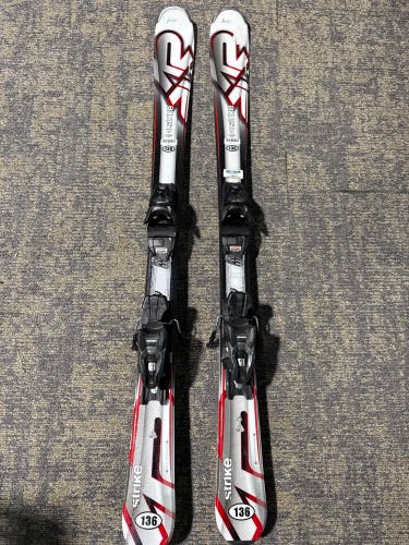 K2 Strike 136 cm Skis With Marker M2 10 Quikclik GW Bindings (Used)