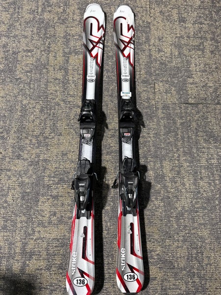 K2 Strike 136 cm Skis With Marker M2 10 Quikclik GW Bindings (Used)