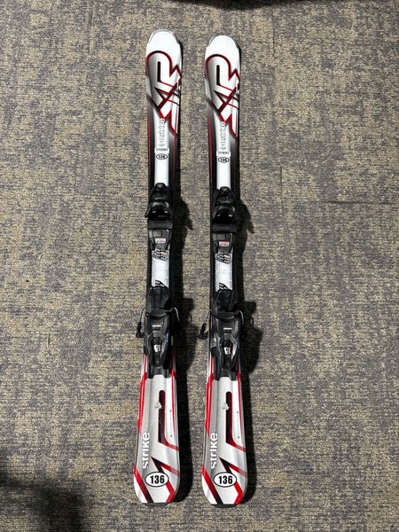 K2 Strike 136 cm Skis With Marker M2 10 Quikclik GW Bindings (Used)