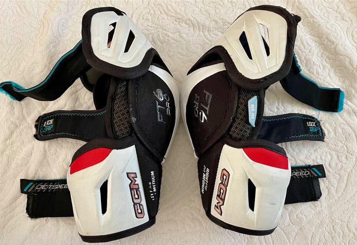 Senior Medium CCM Jetspeed FT6 Pro Elbow Pads (Used)