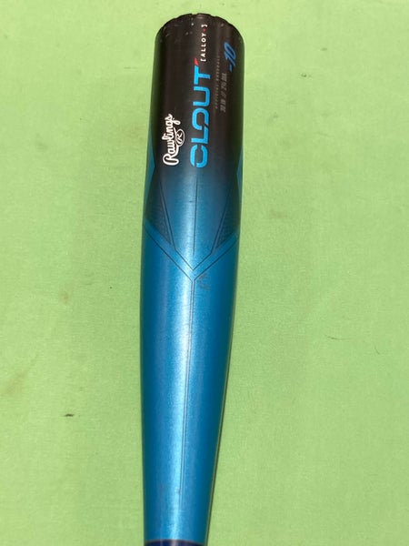 Batte Baseball Rawlings Clout Alloy 2023 – 30", -10, 20 Oz – Alliage, Bleue