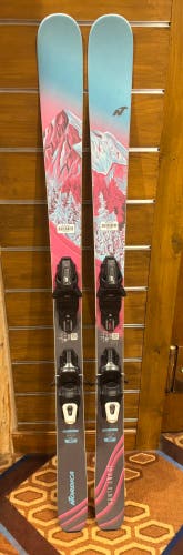 2025 Nordica Santa Ana 87 Skis With Prd 10 Bindings 161cm