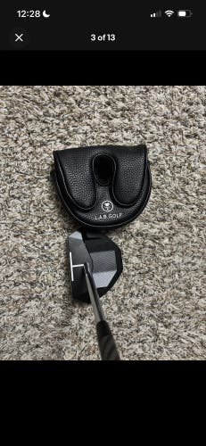 Black Men's Black Lab Golf Right Handed Putter 35" (New)