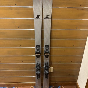 2024 Stockli Stormrider 88 Skis With Salomon Strive Bindings 175cm