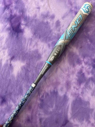 Gray 2019 Louisville Slugger Xeno Composite Bat (-10) Composite 22 oz 32" (Used)