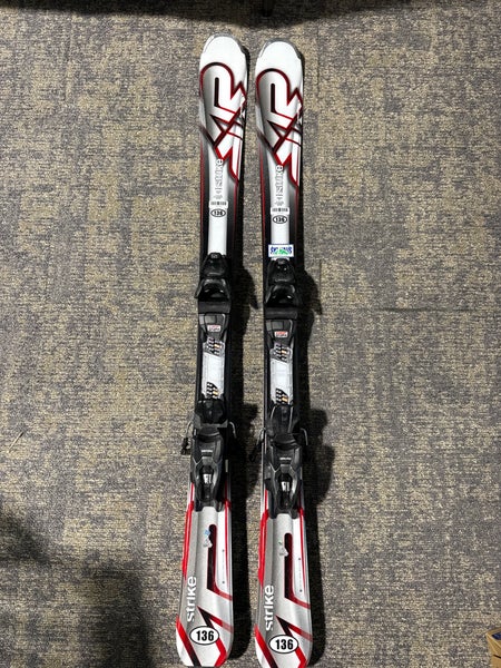 K2 Strike 136 cm Skis With Marker M2 10 Quikclik GW Bindings (Used)