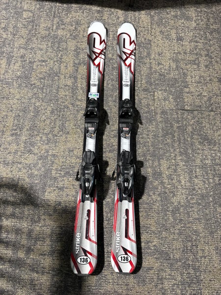 K2 Strike 136 cm Skis With Marker M2 10 Quikclik GW Bindings (Used)