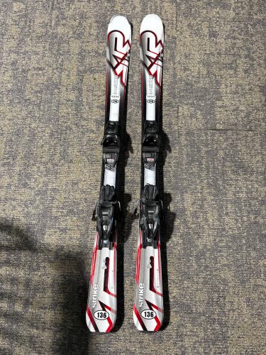K2 Strike 136 cm Skis With Marker M2 10 Quikclik GW Bindings (Used)