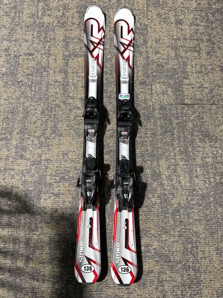 K2 Strike 136 cm Skis With Marker M2 10 Quikclik GW Bindings (Used)