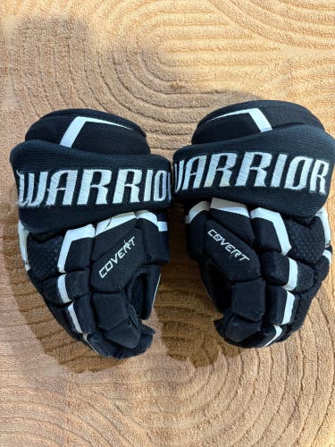 Black Junior Warrior Covert QRL3 Gloves 10" (Used)