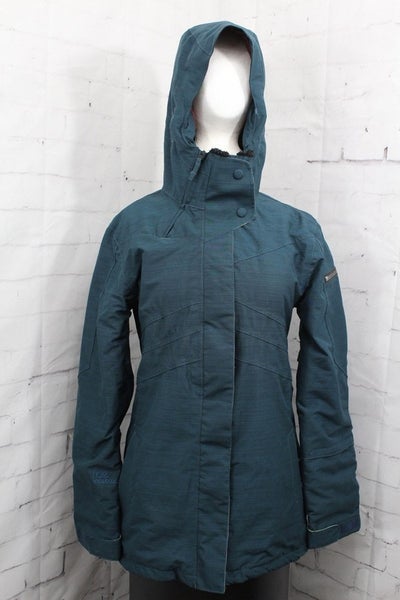 Ride Madison Insulated Snowboard Jacket Womens Size Medium Blue Marine New