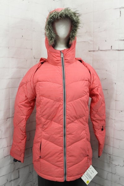 Ride Ravenna Snowboard Jacket, Womens Medium, Strawberry Pink, Zip Off Sleeves