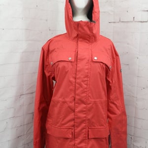 Ride Rainier Shell Snowboard Jacket, Men's Size Large, Red Twill New