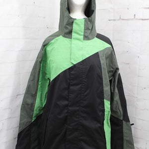 Ride Georgetown Snowboard Jacket, Men's Size Large, Black / Green New