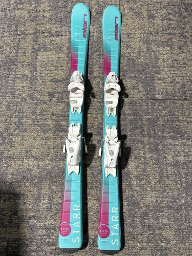 Kid's Elan Starr 120 cm Skis With EL 4.5 AC GW Bindings (Used)