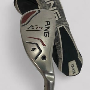 Ping K15 4 Hybrid 22 TFC 149 H Regular Graphite Mens RH Black Dot