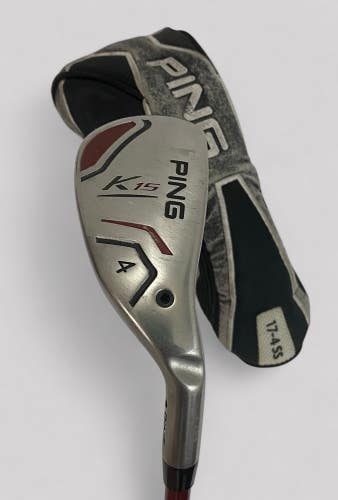 Ping K15 4 Hybrid 22 TFC 149 H Regular Graphite Mens RH Black Dot