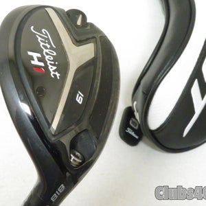 Titleist 818 H1 Hybrid 19 Mitsubishi Tensei CK White 90 X-Flex with Cover  NICE