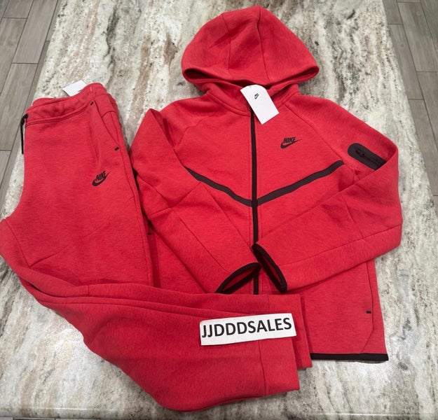 Nike Sportswear Tech Fleece Big Kids Full Zip Set Hoodie & Pants Size M HV5869-672

New with tags