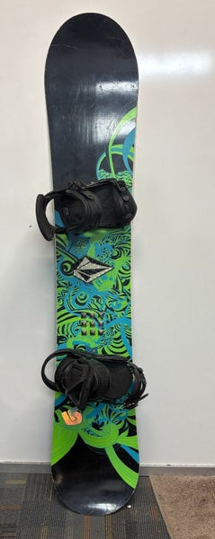 Burton Secret 154cm Twin-Tip All-Mountain Women's Snowboard Lexa Bindings Large