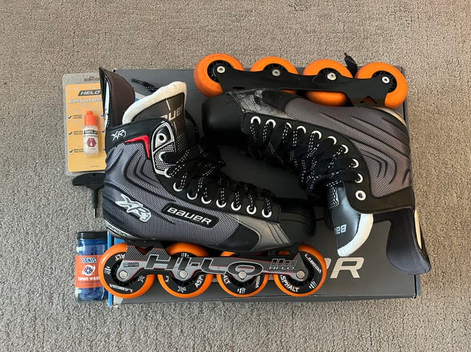 Bauer XR3 Inline Skates Size 8 (Used)