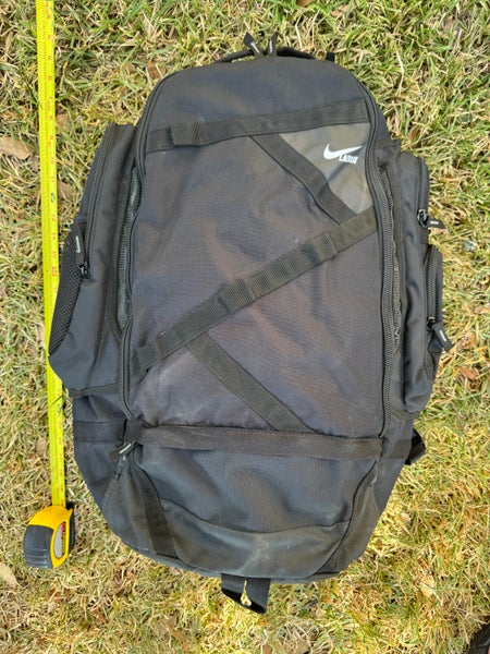 NIKE Face Off Game Day Lacrosse Backpack Equipment Bag