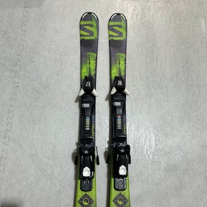 Salomon Q-Max Jr. 100cm Skis + EZ YTrak Bindings