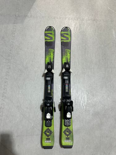 Salomon Q-Max Jr. 100cm Skis + EZ YTrak Bindings